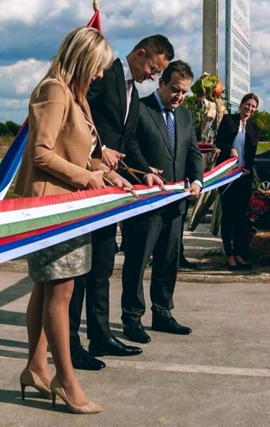 Kübekháza-Rábé Határátkelő átadása (2019 Október)